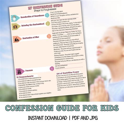 Tips for Personalizing Your Printable Confession Guide Message