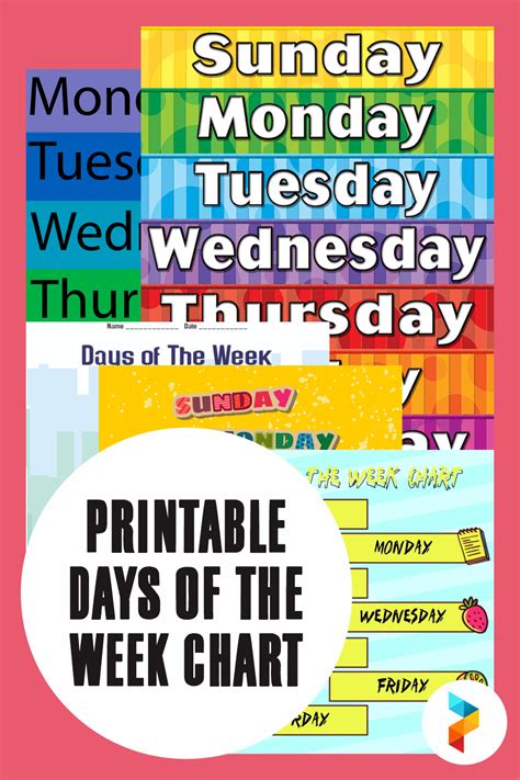 Tips for Personalizing Your Printable Days of the Week