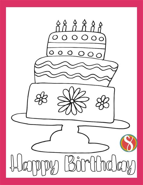 Tips for Personalizing Your Printable Happy Birthday Coloring Sheets