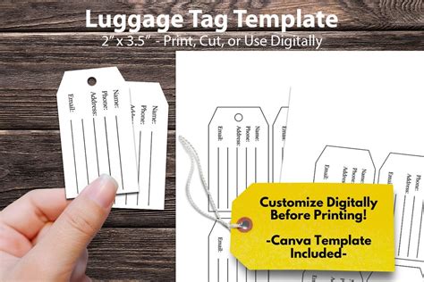 Tips for Personalizing Your Printable Luggage Tags