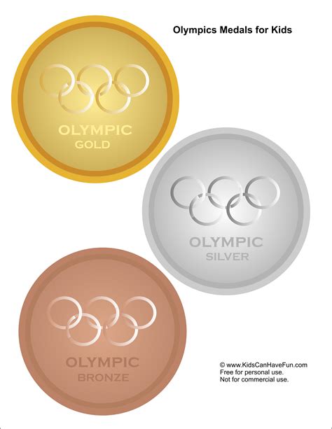 Tips for Personalizing Your Printable Olympic Medals
