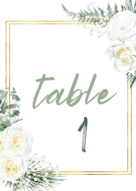 Tips for Personalizing Your Printable Table Cards