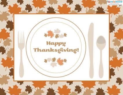 Tips for Personalizing Your Printable Thanksgiving Placemats
