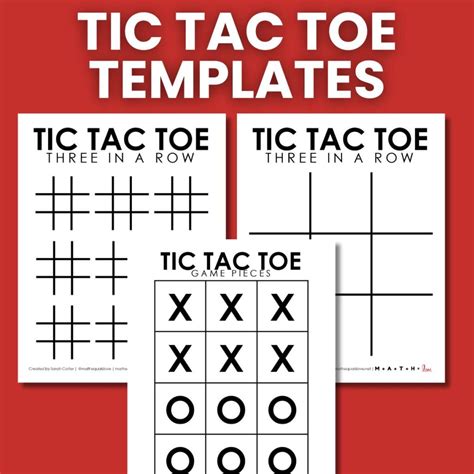 Tips for Personalizing Your Printable Tic Tac Toe Board Experience