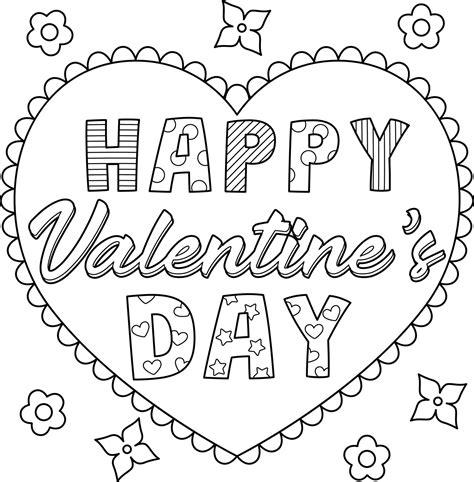 Tips for Personalizing Your Printable Valentine's Day Coloring Pages