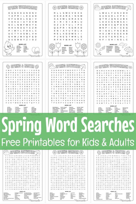 Tips for Personalizing Your Spring Word Search Fun