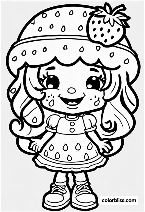Tips for Personalizing Your Strawberry Shortcake Coloring Fun