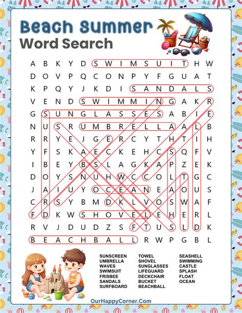 Tips for Personalizing Your Summertime Word Search Experience