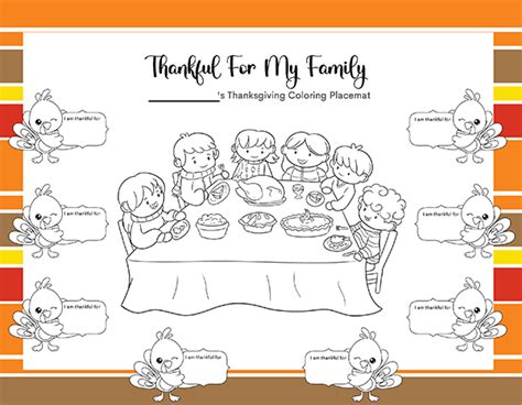 Tips for Personalizing Your Thanksgiving Coloring Fun