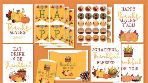 Tips for Personalizing Your Thanksgiving Decor Printables