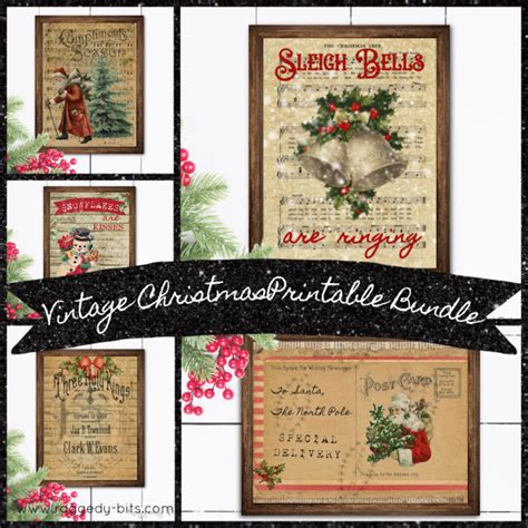Tips for Personalizing Your Vintage Christmas Printables