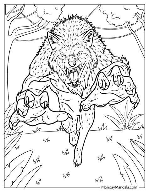 Tips for Personalizing Your Werewolf Coloring Adventure