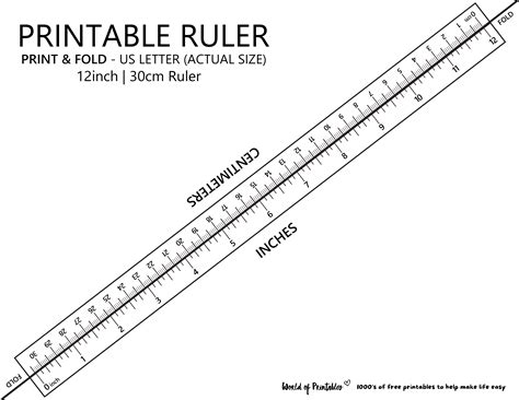 Tips for Printing Your Inch Ruler Perfectly