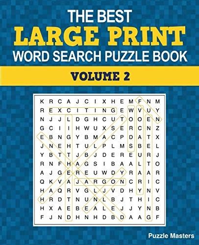 Tips for the Best Large Print Word Search Experience