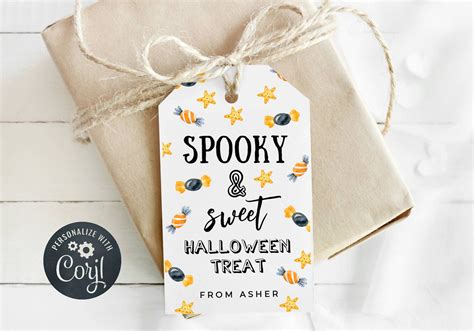 Treat Bag & Favor Tags: Sweetening the Spooky Deliverables