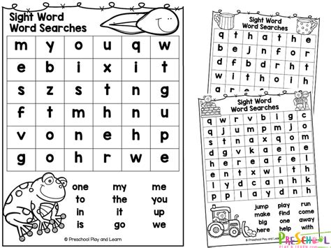 Turning Play Into Progress: Maximizing Learning & Fun with Kindergarten Word Searches