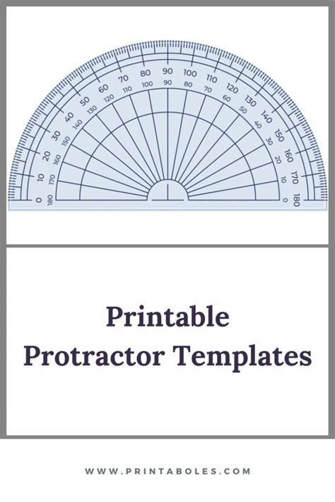 Types & Formats: Exploring Different Printable Protractor Designs