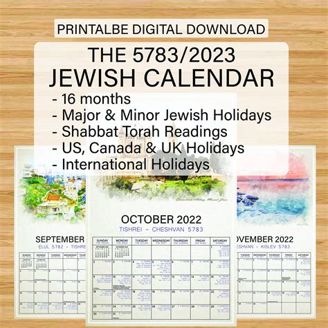 Understanding the Jewish Calendar: The Basics for 2025-2026