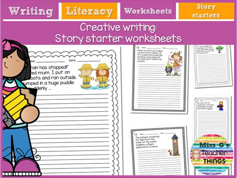 Unleash Your Inner Wordsmith: Creative Writing & Story Starter Fill-Ins