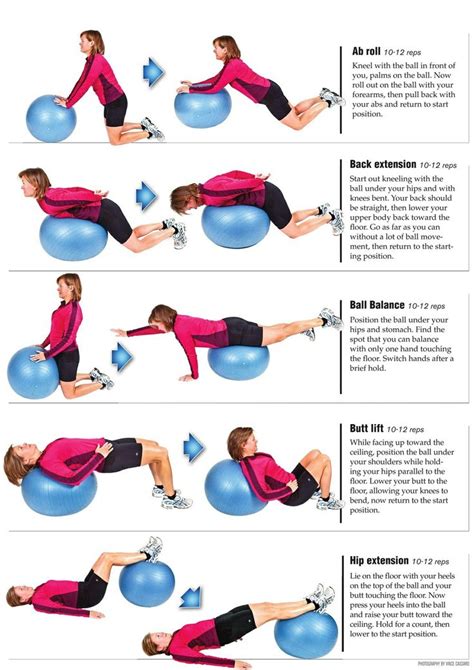 Unlock Your Potential: Intermediate & Advanced Printable Stability Ball Challenges