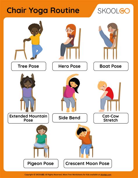 Unlock Your Potential: Top Printable Chair Yoga Categories