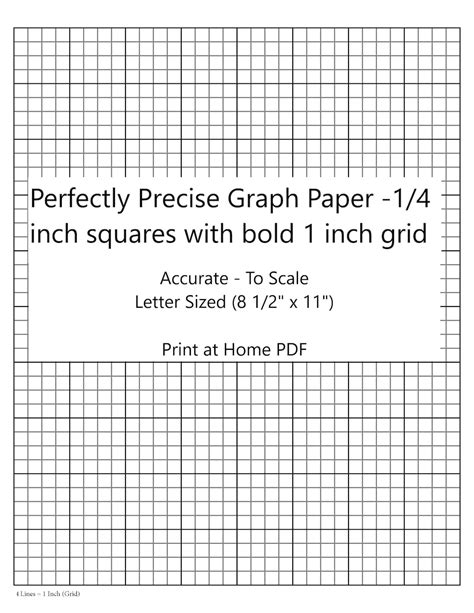Unlocking Precision: What is 1/4 Inch Graph Paper & Why It's Your Go-To