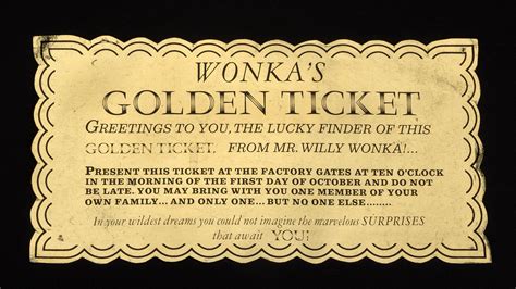 Unlocking the Magic: Different Styles of Wonka Golden Tickets