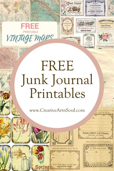 Unlocking Your Creative Flow: Diverse Categories of Junk Journal Printables
