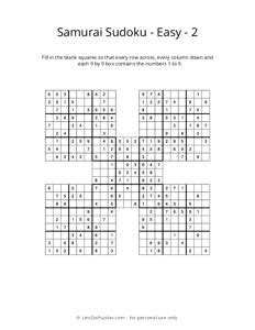 Unsheathing Your Blade: A Beginner's Guide to Samurai Sudoku Rules