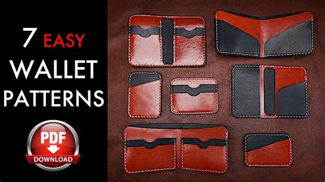 Wallet Wonders: Free Printable Leather Templates for Every Style