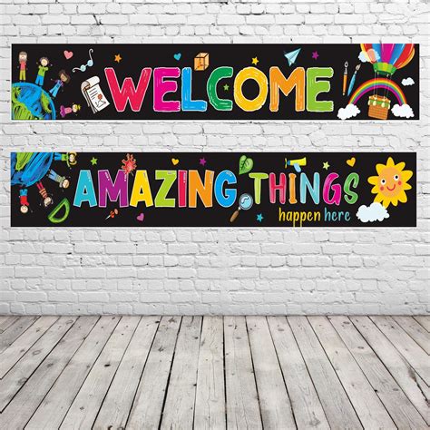 Welcome Home, Classroom! Decor & Banners