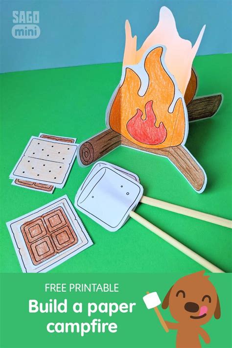 Where the Creative Flames Begin: Exploring Your Campfire Pattern Printable Options
