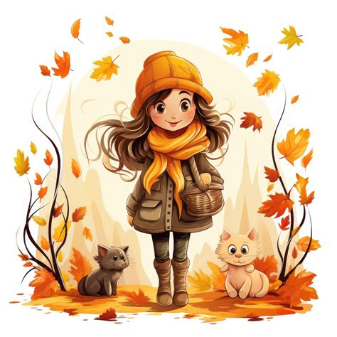 Whimsical Fall Friends: Cute Characters for All Ages