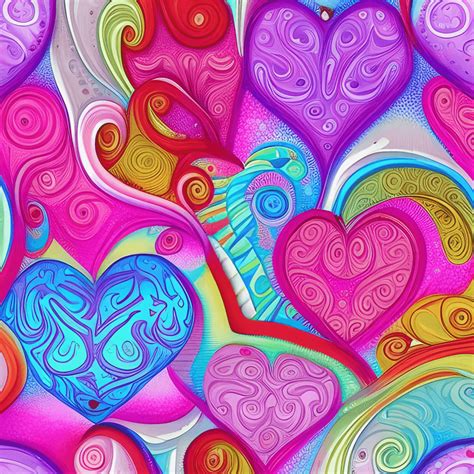 Whimsical & Fun Hearts for Creativity