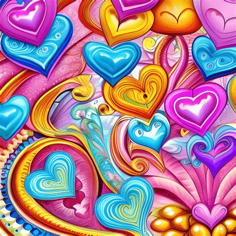 Whimsical & Fun Hearts: Playful & Unique Designs