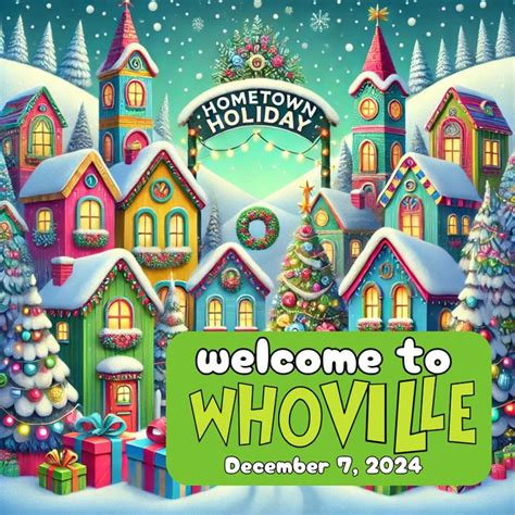 Whoville Wonderland: Festive Townscapes & Holiday Cheer