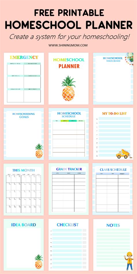 Why a Printable Homeschool Planner Is a Non-Negotiable Necessity