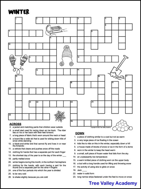 Winter Wisdom: Educational Puzzles for All Ages