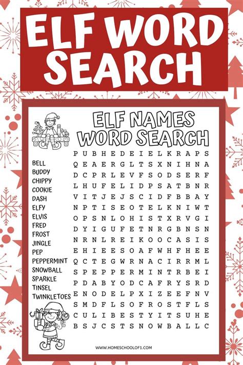 π§ Word Searches for Little Elves (Easy & Kid-Friendly)