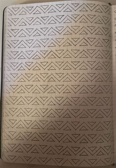 Your Design Canvas: Crafting Original Patterns with Triangle Graph Paper