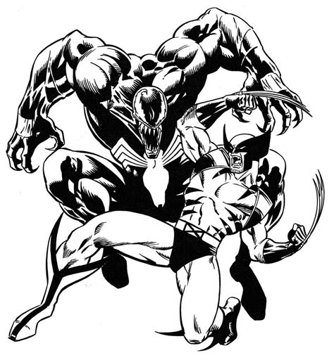 Your Essential Categories of Venom Printable Coloring Pages