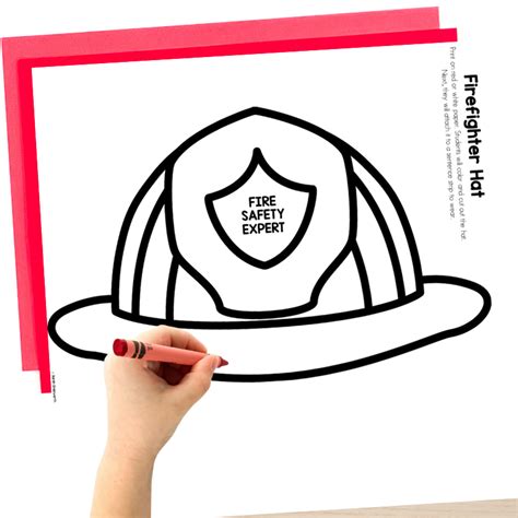 Your Firefighter Hat Printable: Pick Your Hero Style!