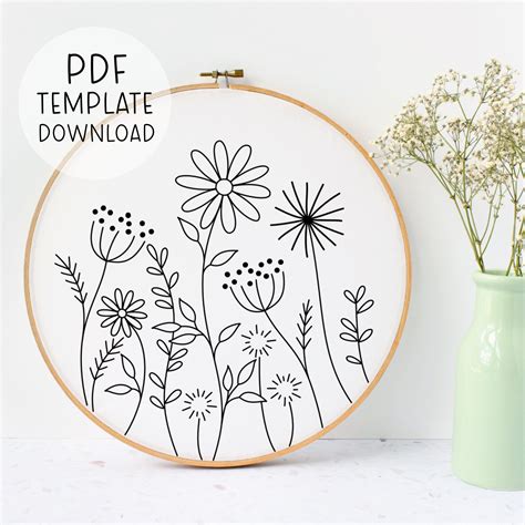 Your Go-To Library of Printable Embroidery Patterns