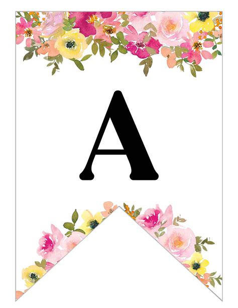 Your Go-To Styles: Finding the Perfect Printable Alphabet Letters for Your Banner