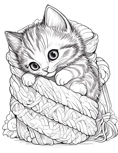 Your Guide to Adorable Kitten Coloring Pages