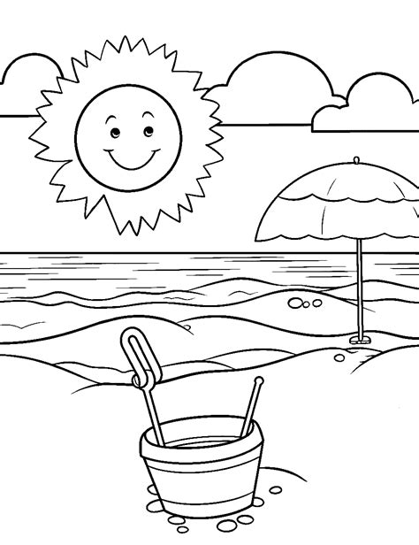 Your Perfect Getaway: Exploring Types of Printable Beach Coloring Sheets