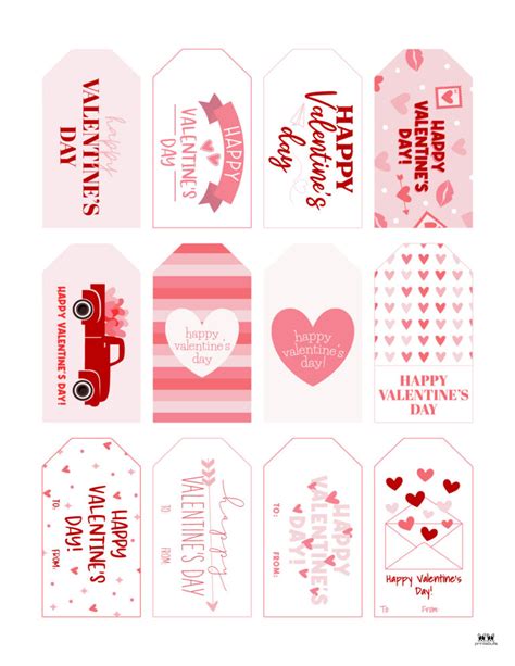 Your Perfect Match: Categories of Free Printable Valentine Tags