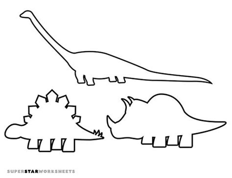 Your Prehistoric Palette: Top Categories of Dinosaur Outline Printables