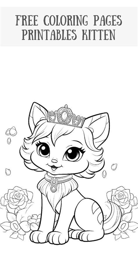 Your Purr-fect Collection: Diverse Kitten Coloring Pages to Print