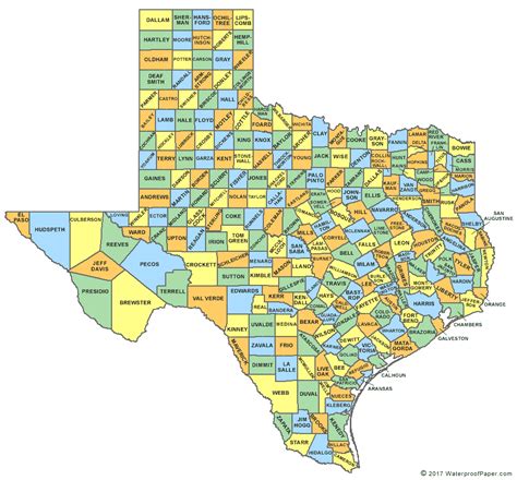 Your Quest for the Perfect Map: Navigating Sources for Printable Texas County Maps